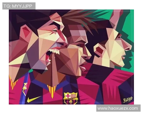 手工创意图文展现足球球星独特魅力与热血拼搏精神